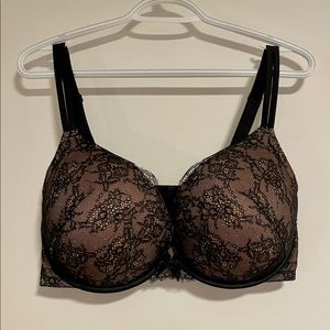 Black Lace Bra